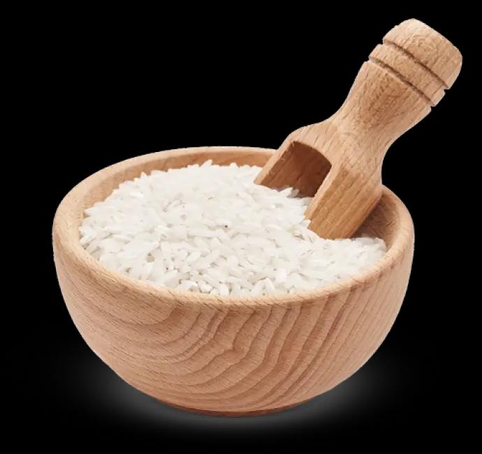 Rice hulls